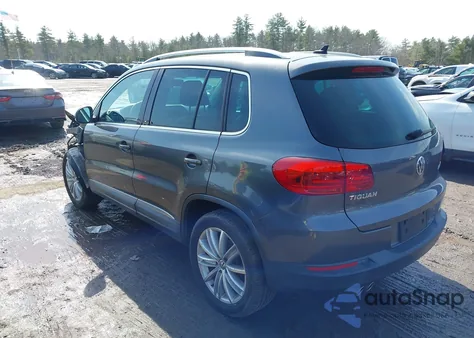 2014 Volkswagen Tiguan Sel from USA, damaged, VIN WVGAV3AXXEW605162